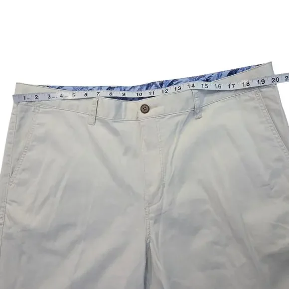 Tommy Bahama Chino Shorts sz 40 Light Khaki Beige Never Washed or Worn sz 40 - Picture 6 of 9